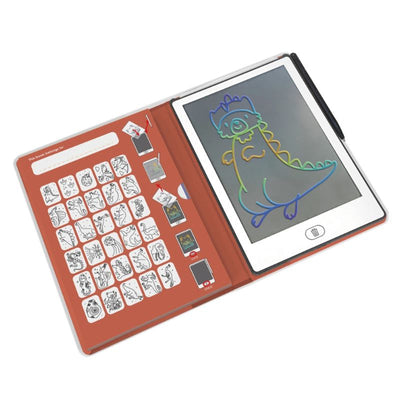 Kidydraw minisketch tegnetablet - dino