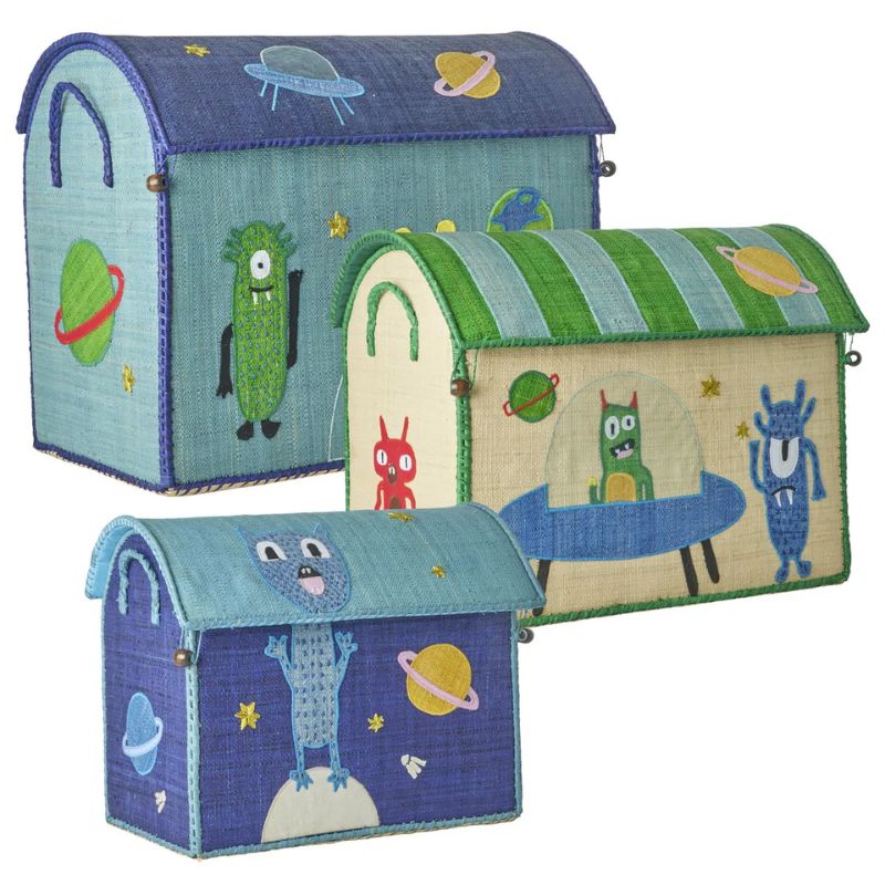 Kurvehus Monsters - Lille størrelse med monster på planet