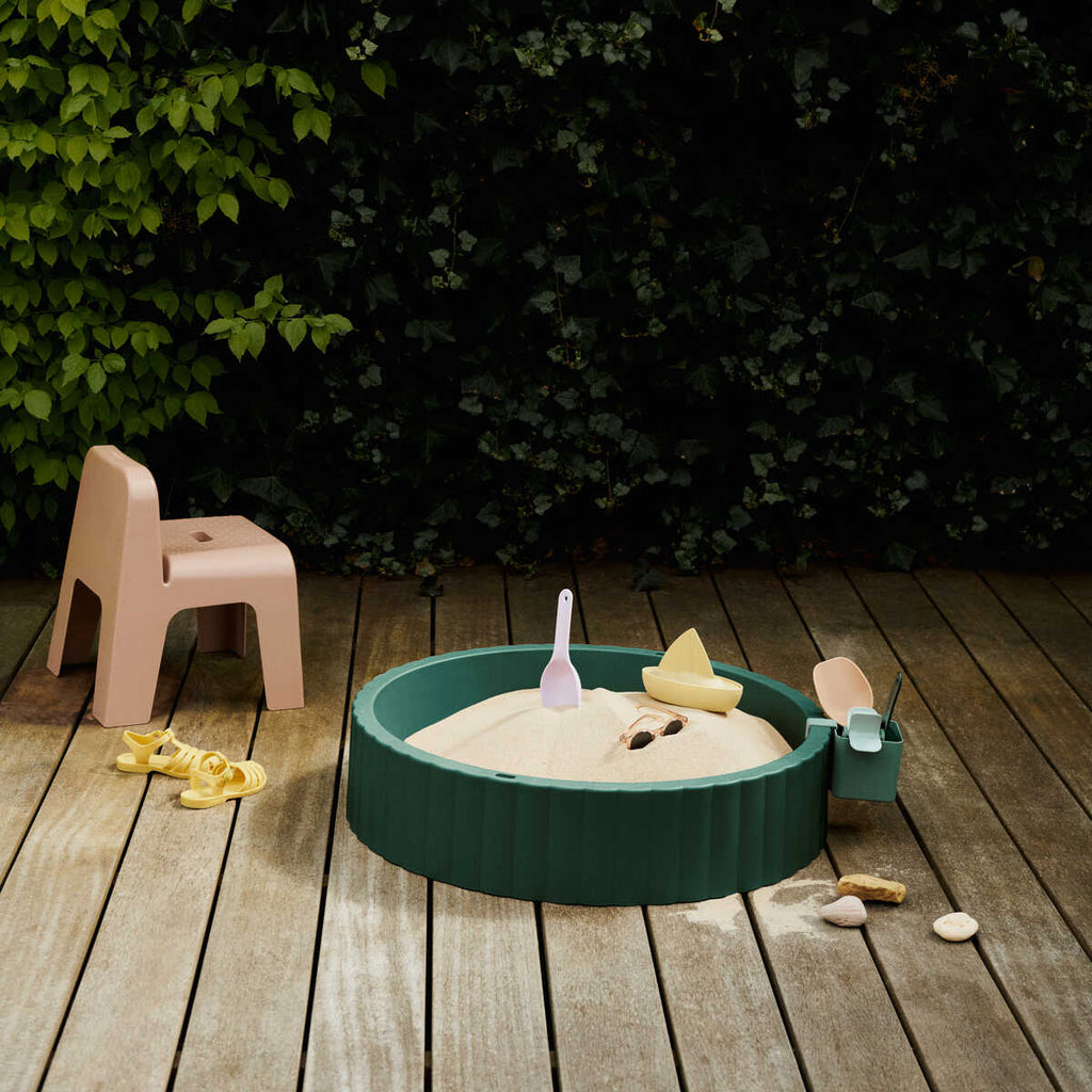 SAUL SANDKASSE GARDEN GREEN/ SANDY