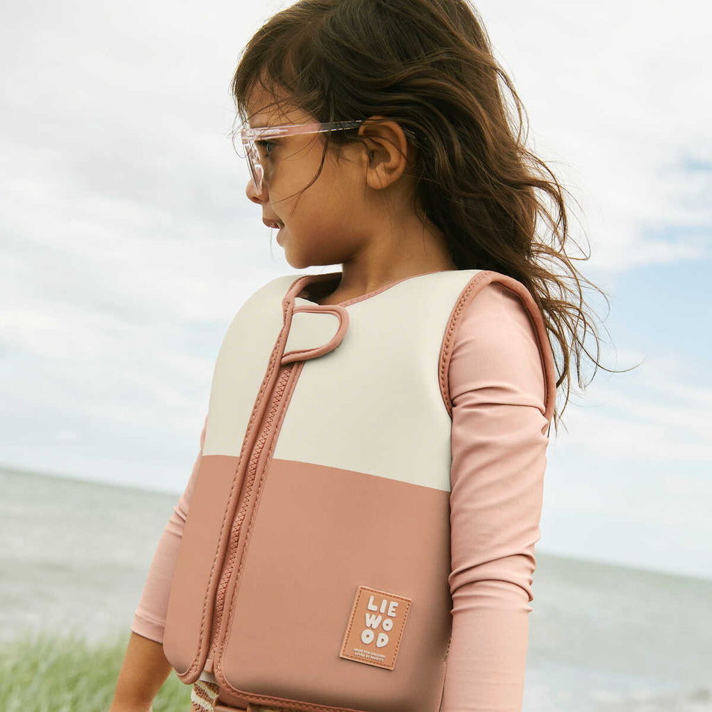 Svømmevest med ærmer - tuscany rose multi mix