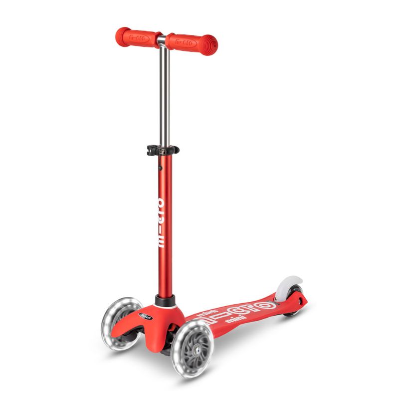 Mini løbehjul - rød