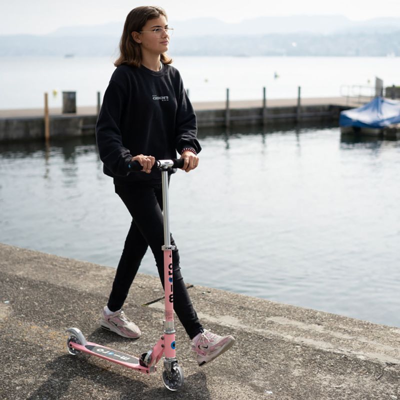 Sprite løbehjul - neon rose