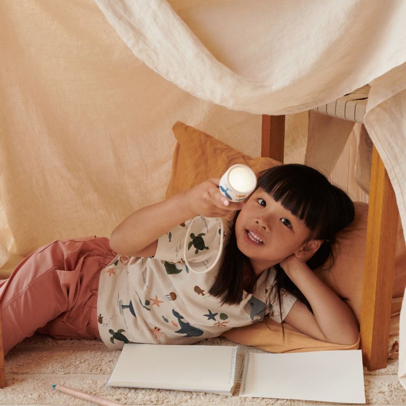 Lommelygte sea creature/sandy