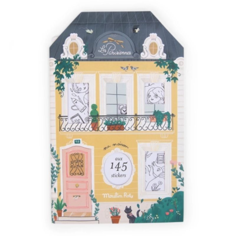 Malebog med 145 klistermærker