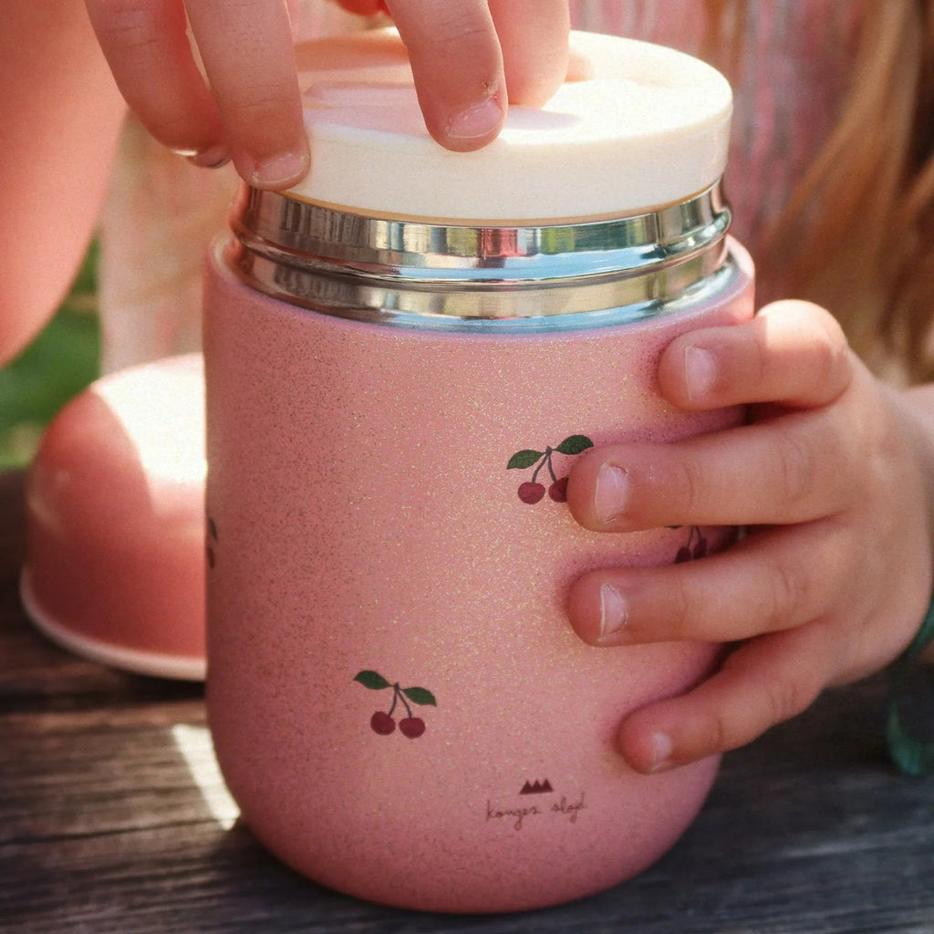Termo food jar - cherry glitter