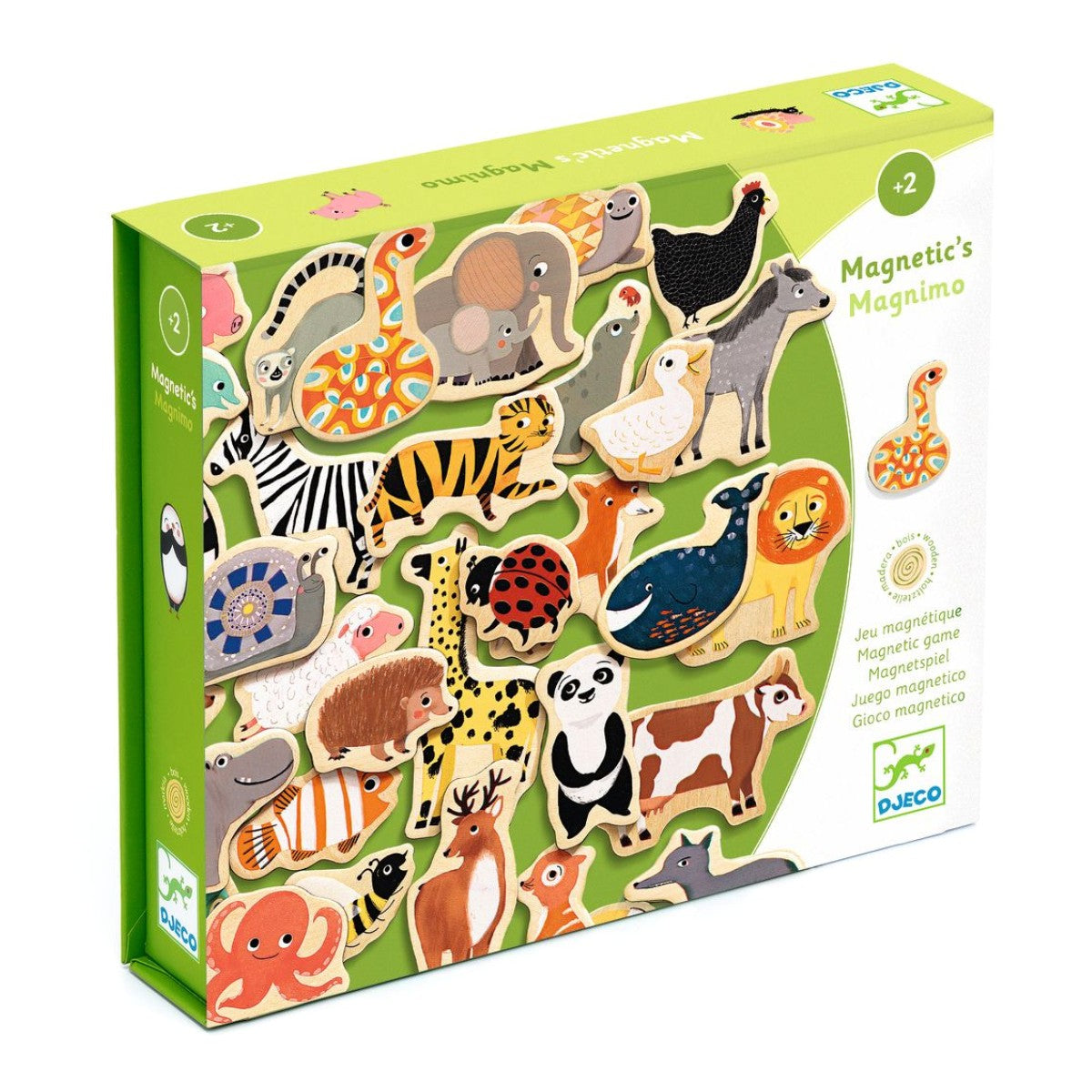 Magneter - Dyr 36 stk.