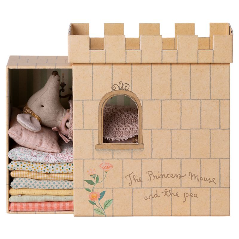 Prinsessemus på ærten i æske