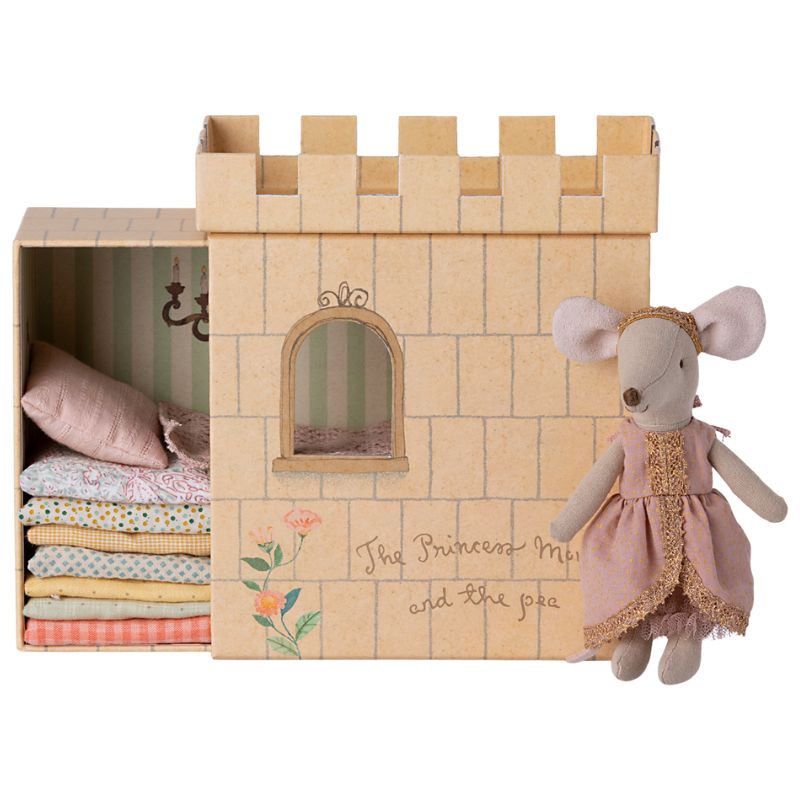 Prinsessemus på ærten i æske