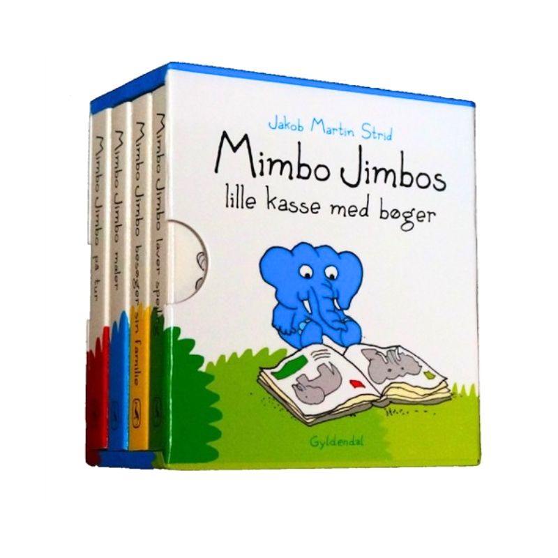Mimbo Jimbos lille kasse med bøger