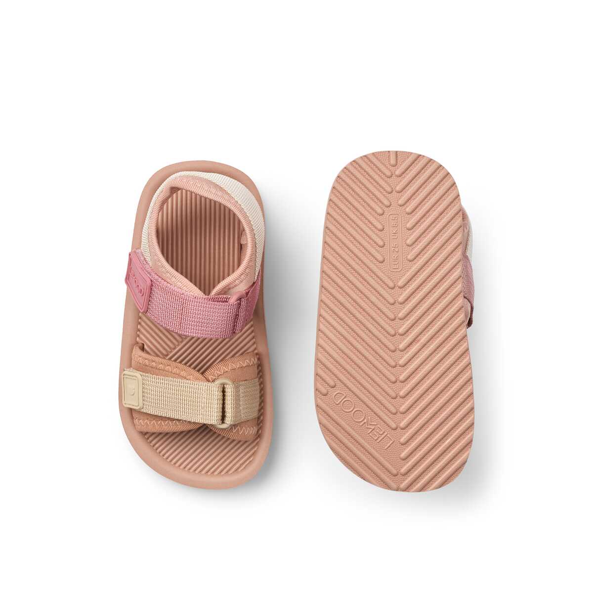 Monty sandaler - Tuscany rose multi mix