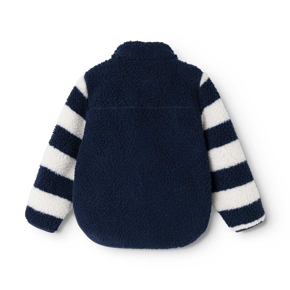 Noam pile jakke navy multi mix