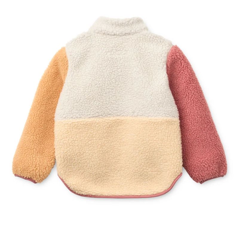 Nolan pile jacket - Apple blossom multi mix