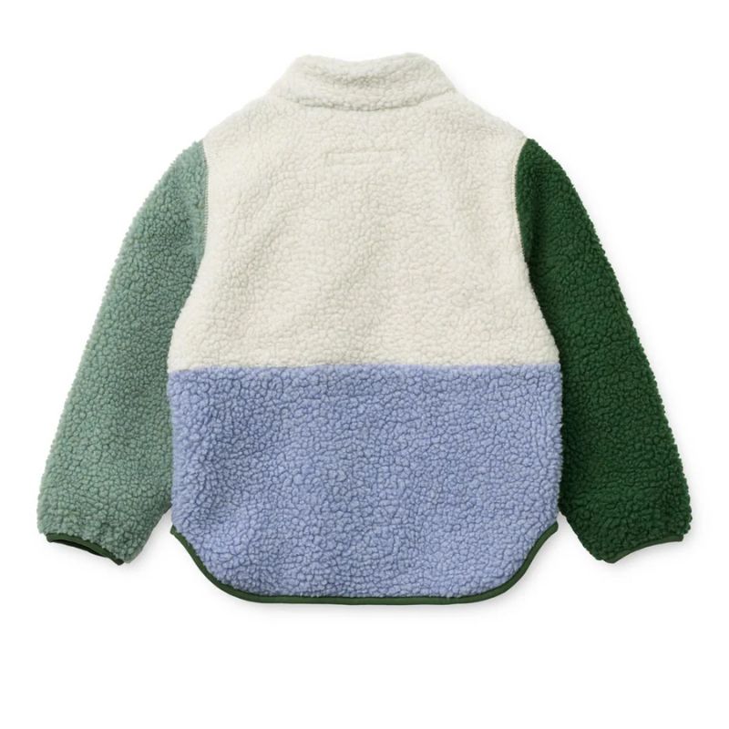 Nolan pile jacket - Dusty lavender multi mix