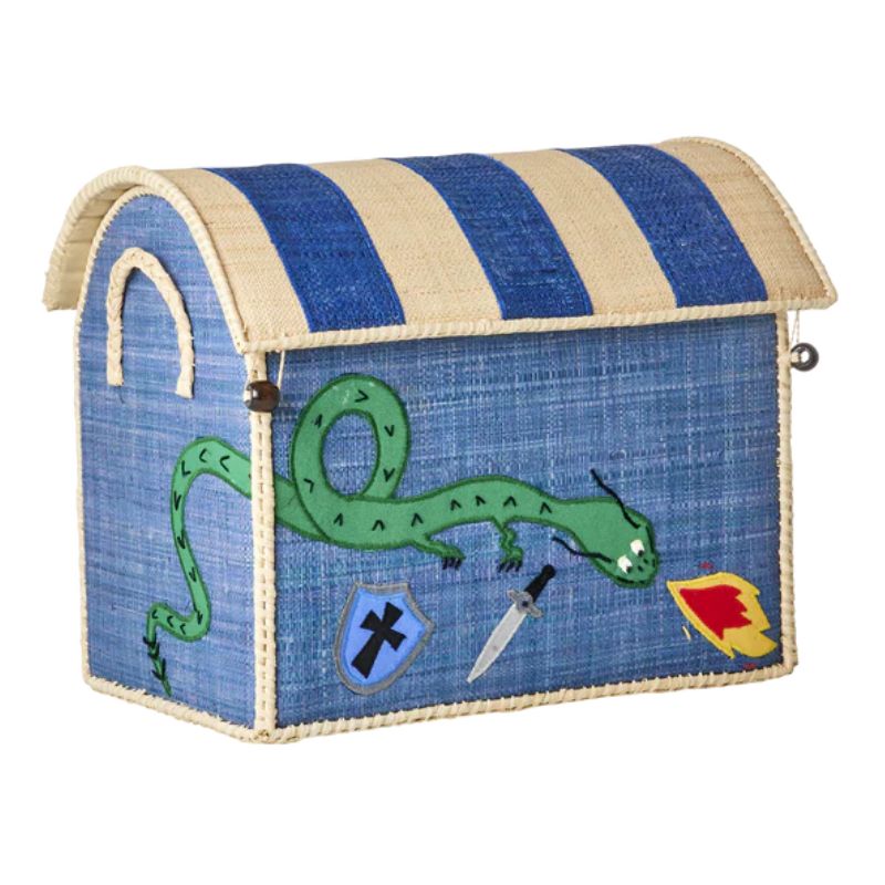 Opbevaringskurv med dragetema  (Lille)