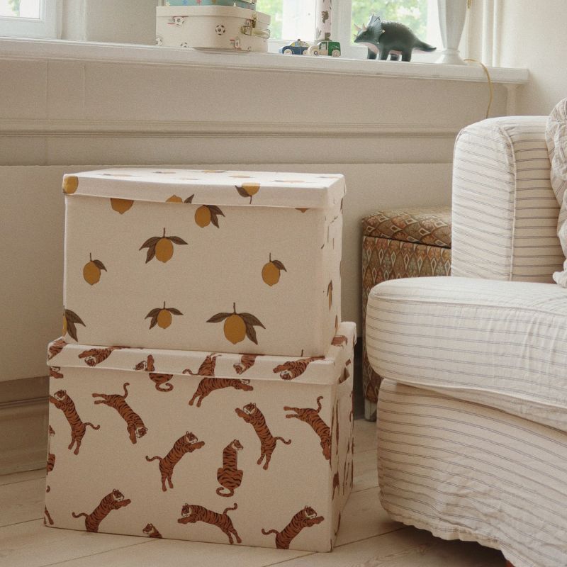 Opbevaringskasse sammenfoldelig - Tiger