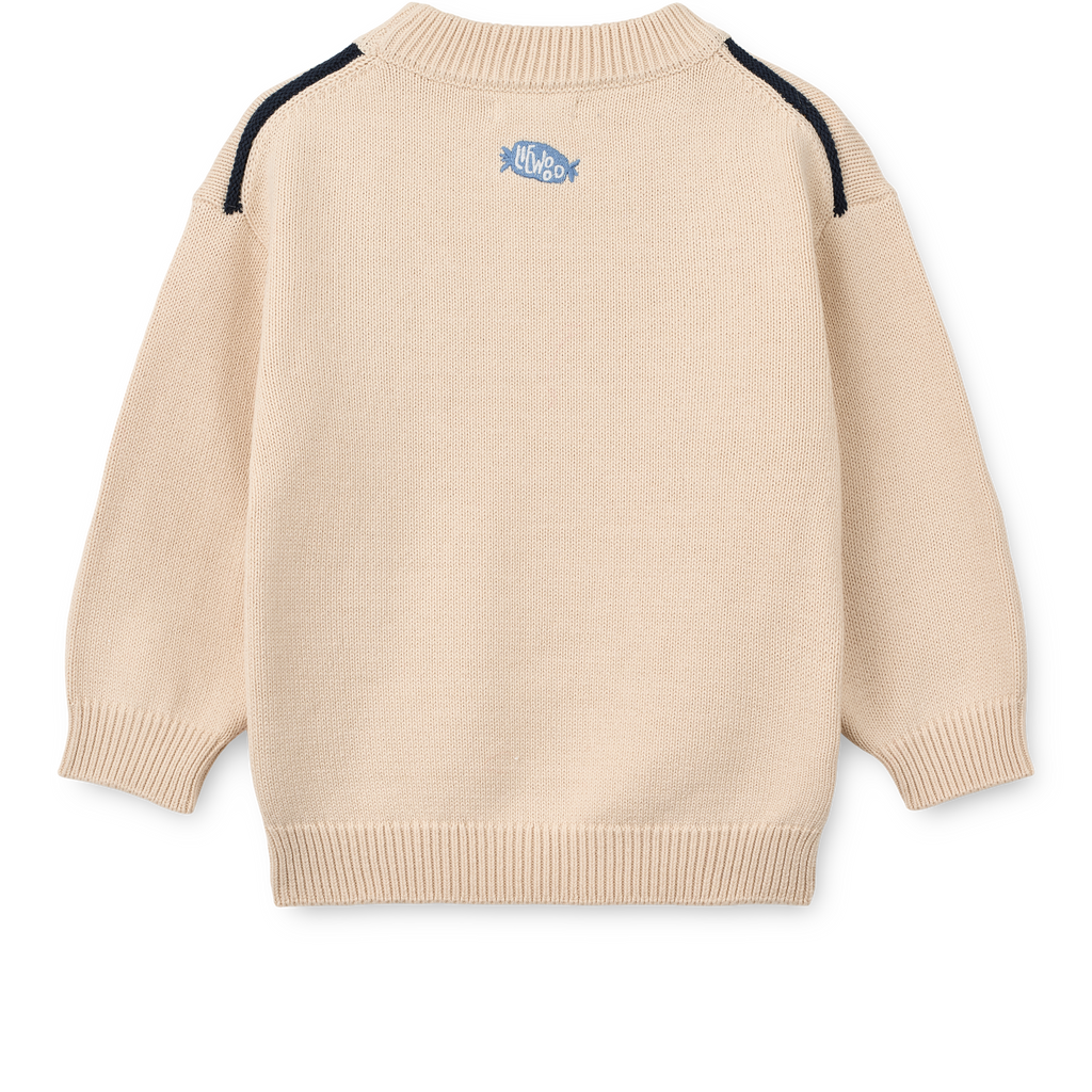 Orlane striktrøje Festive/Sandy/Embroidery