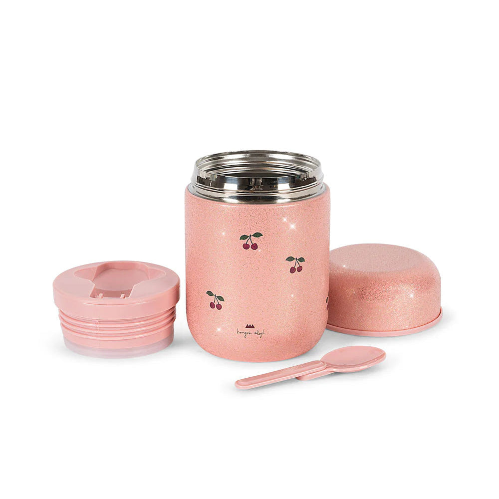 Termo food jar - cherry glitter