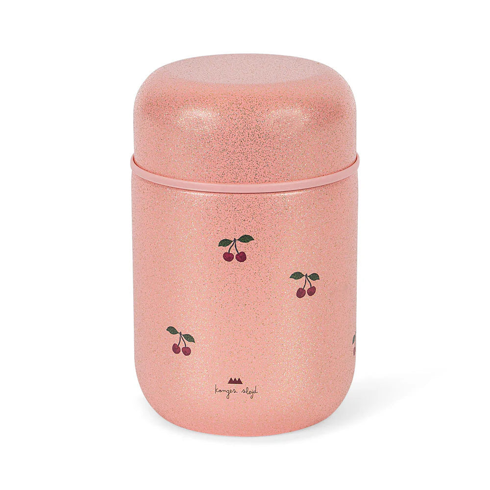Termo food jar - cherry glitter