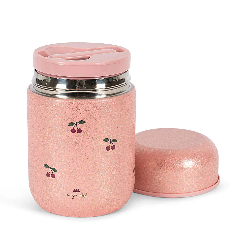 Termo food jar - cherry glitter