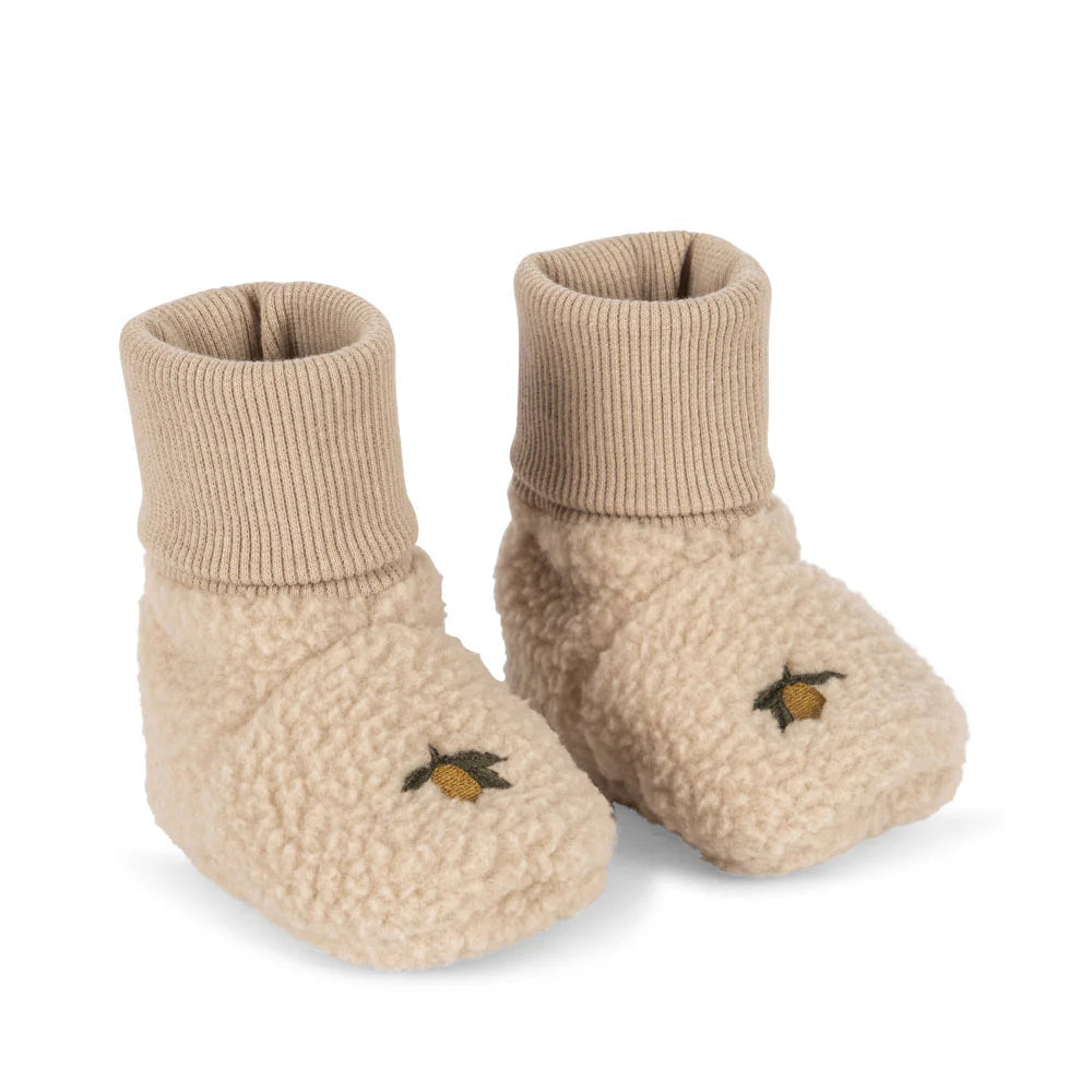 Safa fleece sko - Oxford tan
