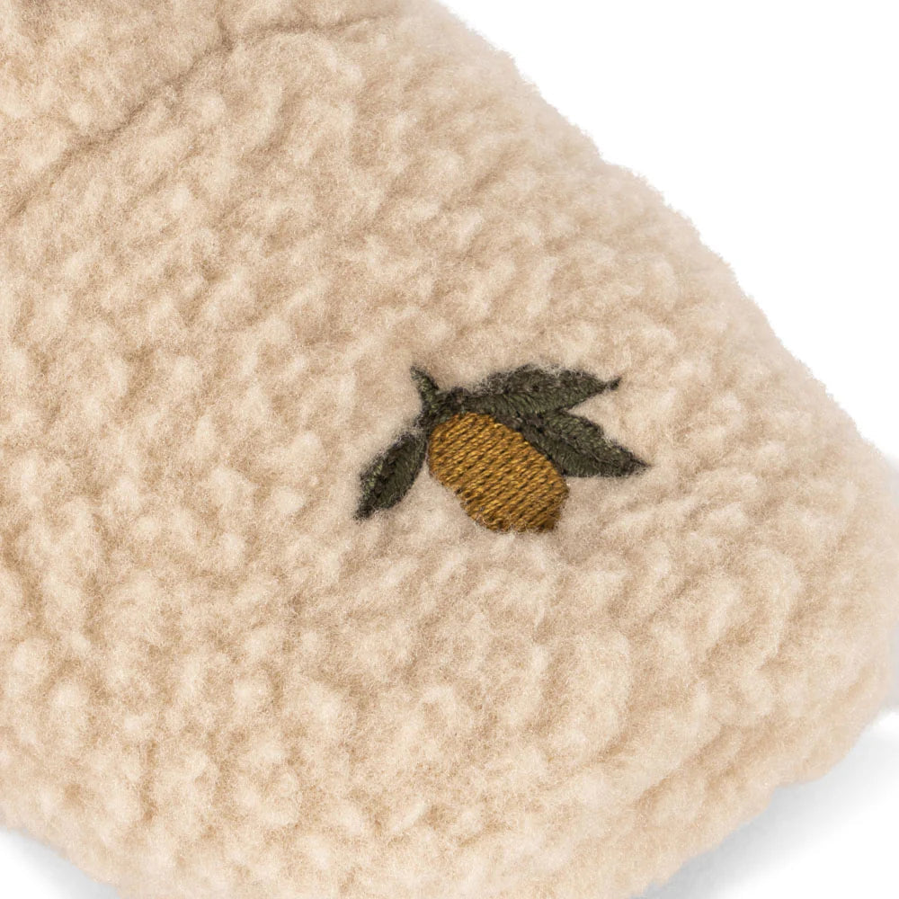 Safa fleece sko - Oxford tan