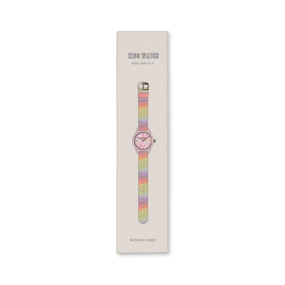 Armbåndsur rainbow glitter