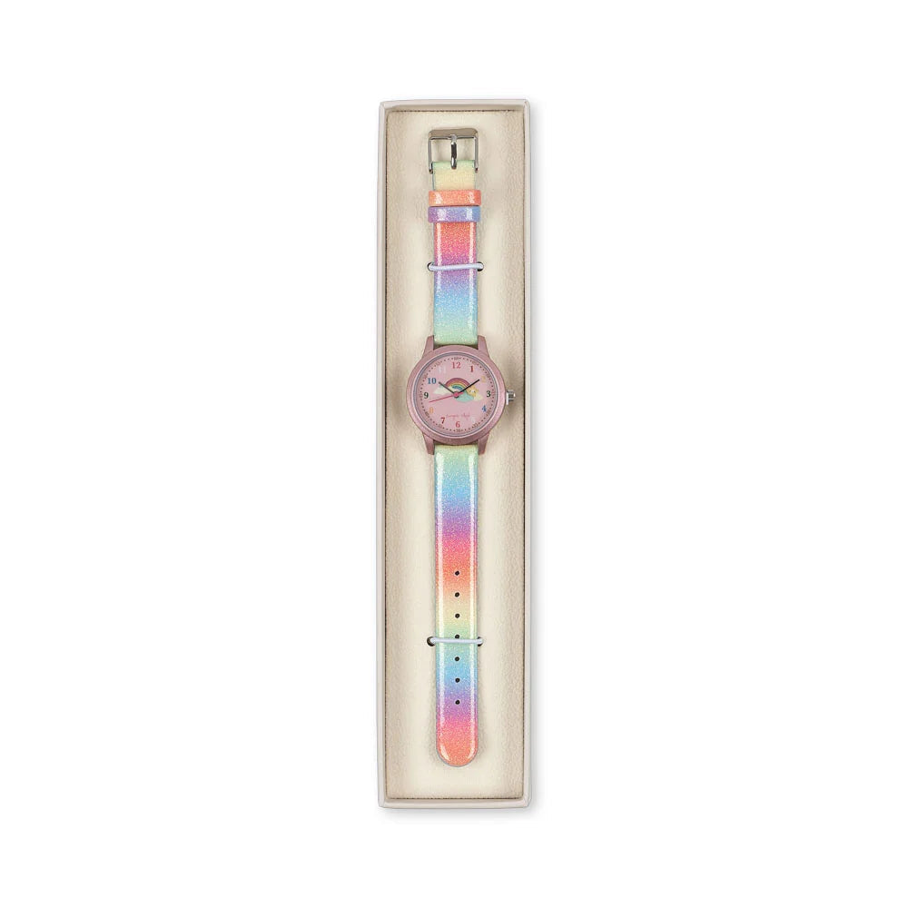 Armbåndsur rainbow glitter