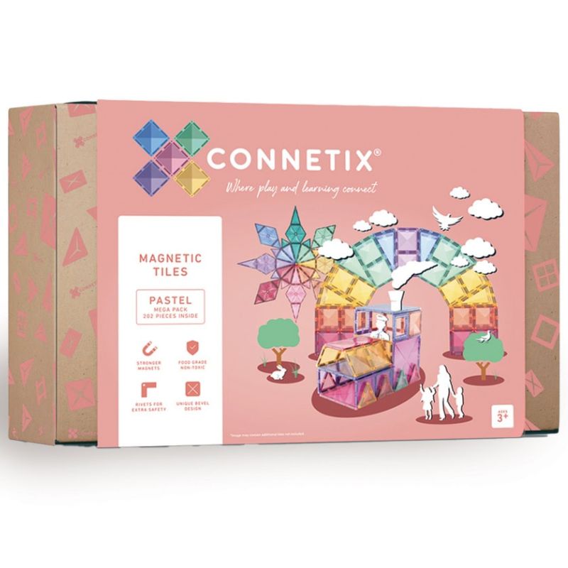 Pastel mega pakke - 202 dele