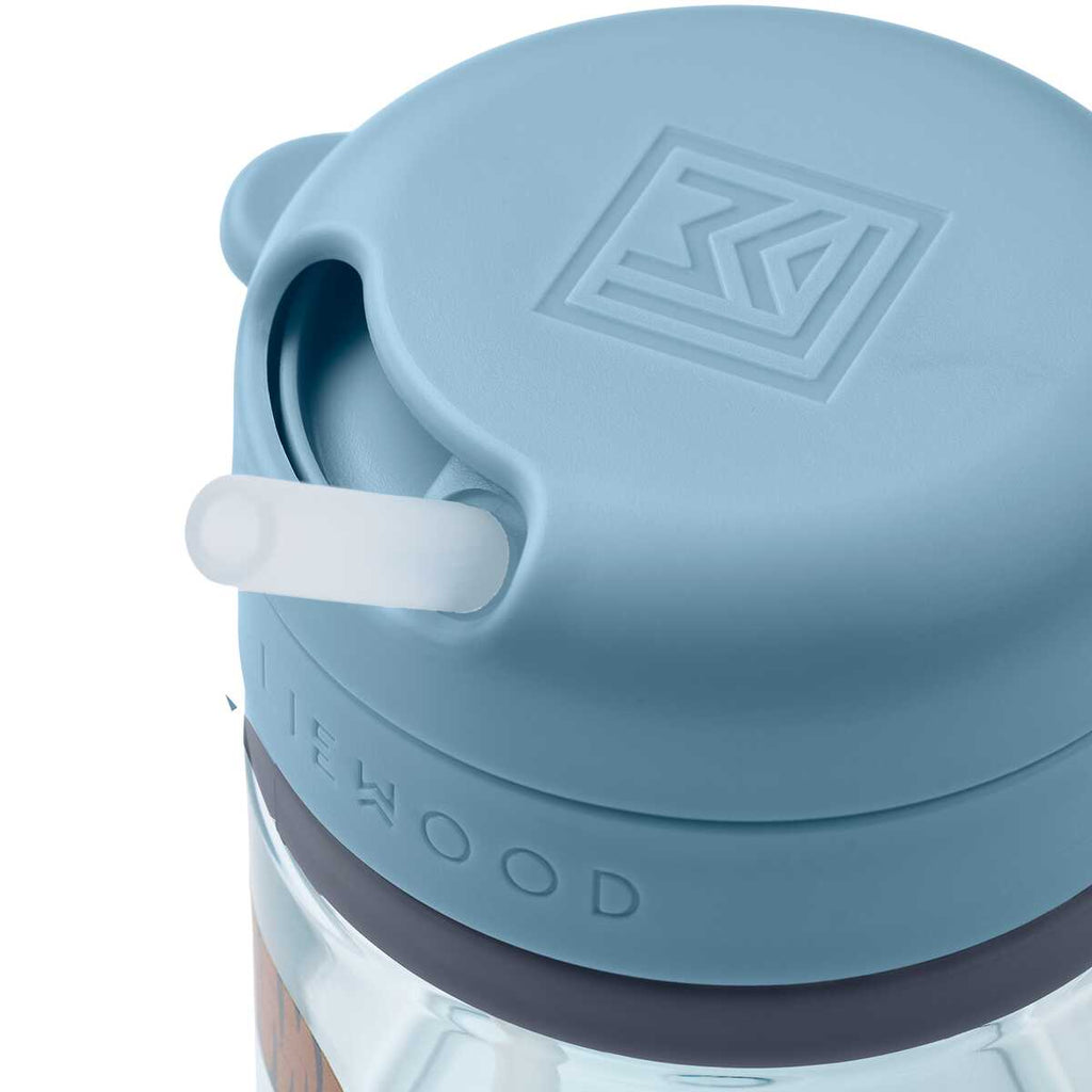 Pavia Tritan sugerørskop - Fun/ Beach blue