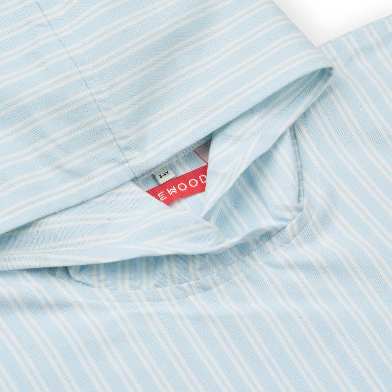 Kaiden poncho - Pure sky/ creme de la creme