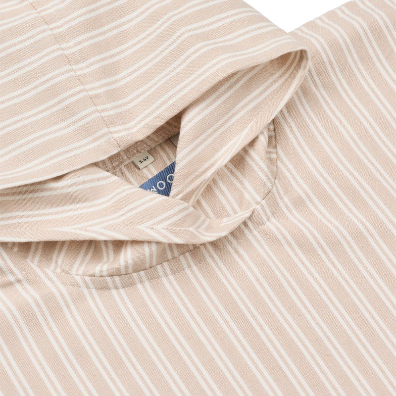 Kaiden poncho - Sorbet rose/ Creme de la creme