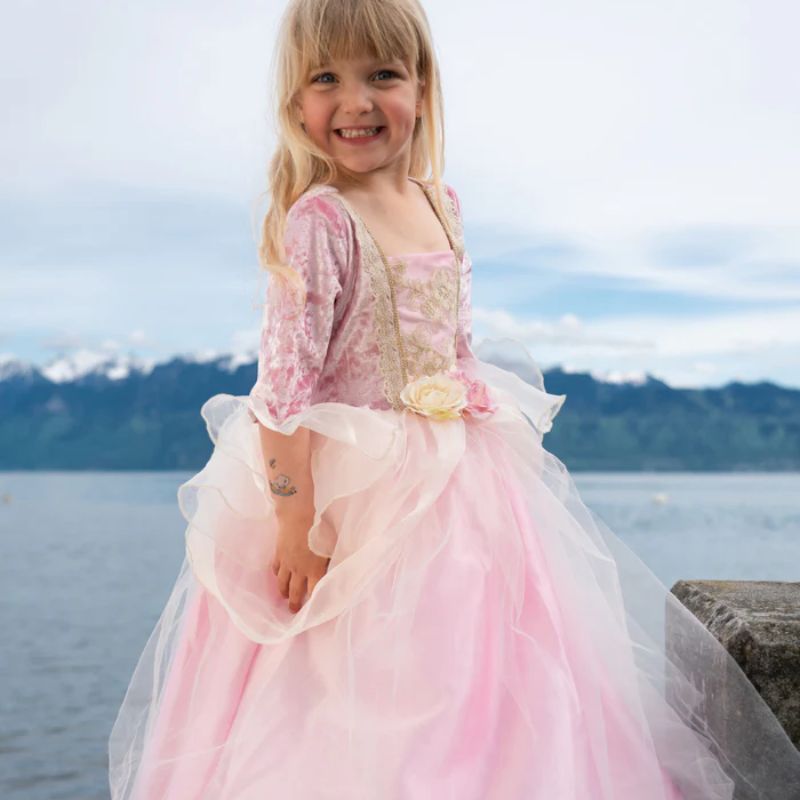 Prinsessekjole pink rose