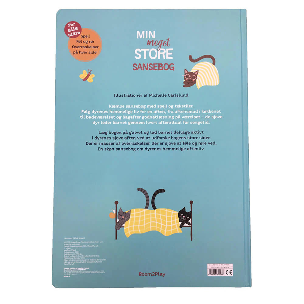 Min meget store sansebog - En aften med dyrene
