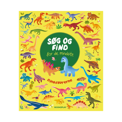 Bog søg og find for de mindste - dinosaurerne