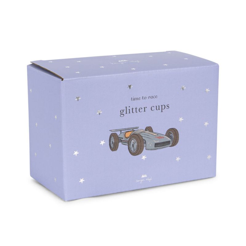 Glitterkopper 2stk - Race
