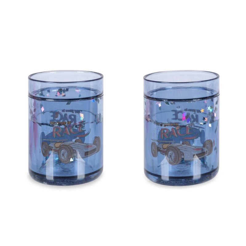 Glitterkopper 2stk - Race