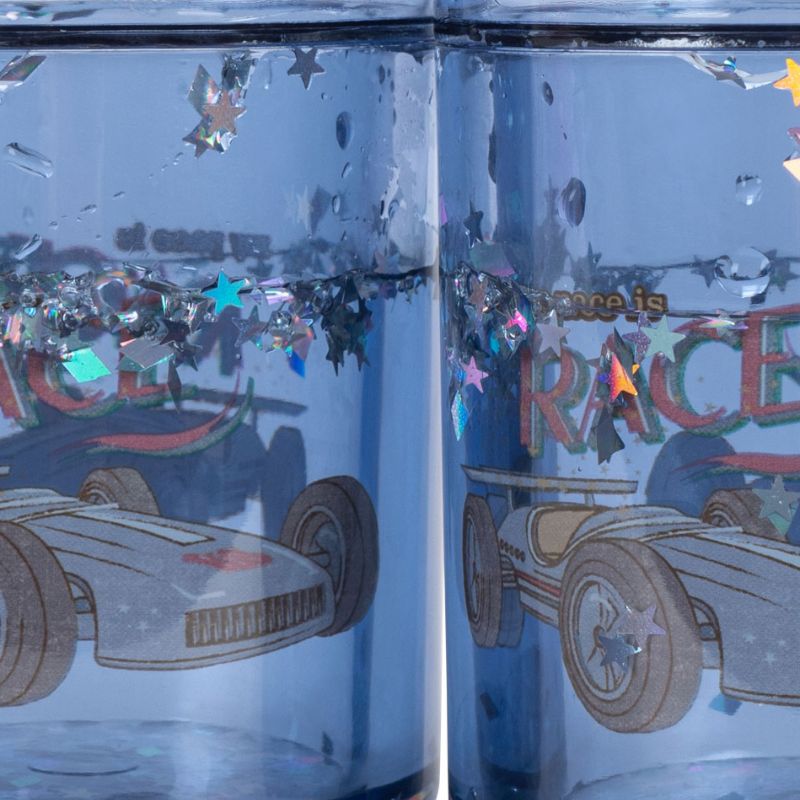 Glitterkopper 2stk - Race