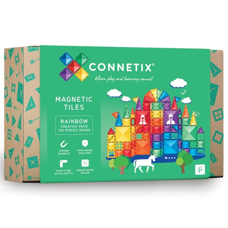 Rainbow pakke - 102 dele