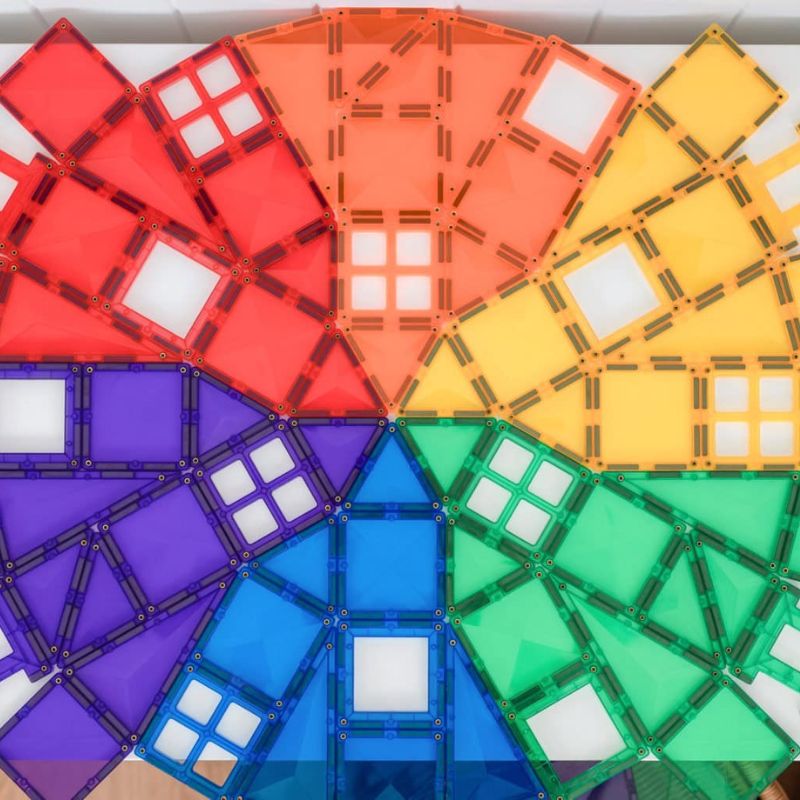 Rainbow pakke - 102 dele