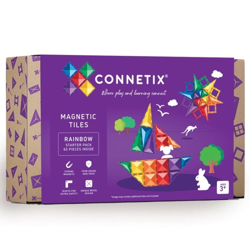 Rainbow starter pakke - 60 dele