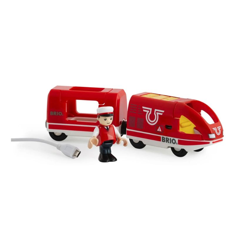 Genpladeligt tog med USB