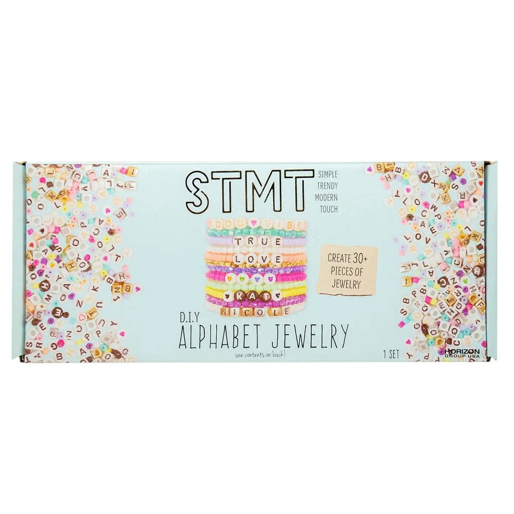 DIY smykkesæt alfabet