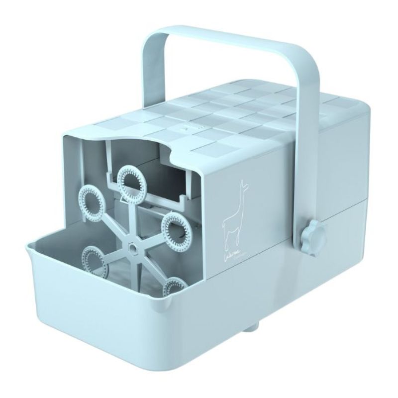 Sæbeboblemaskine blå