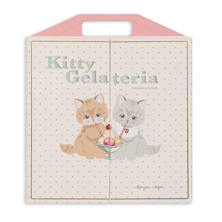 Klistermærkebog - kitty friends