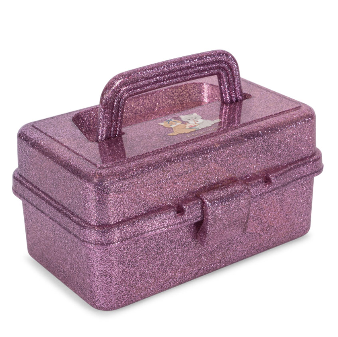 Glam me up kuffert - amour pink