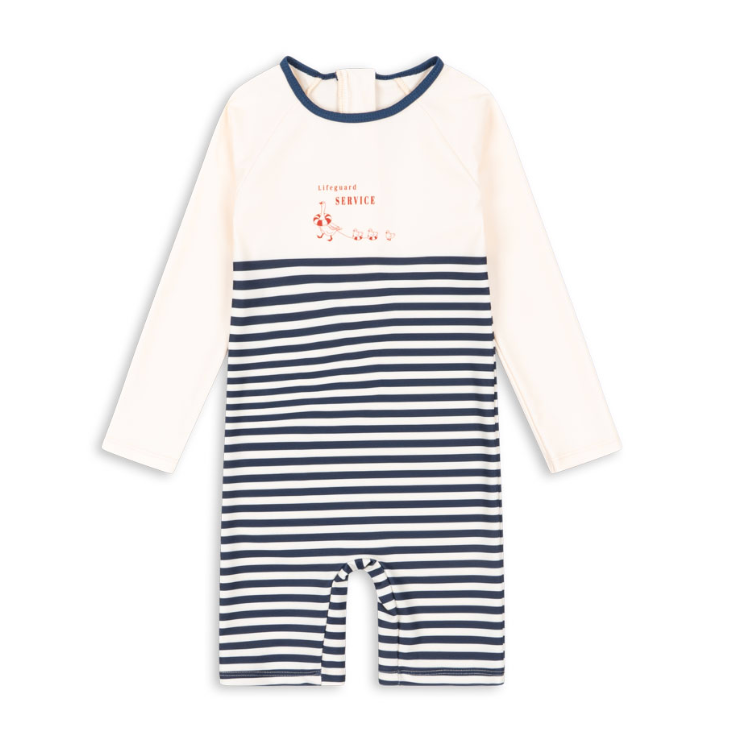 Aster onesie - Martin stripe