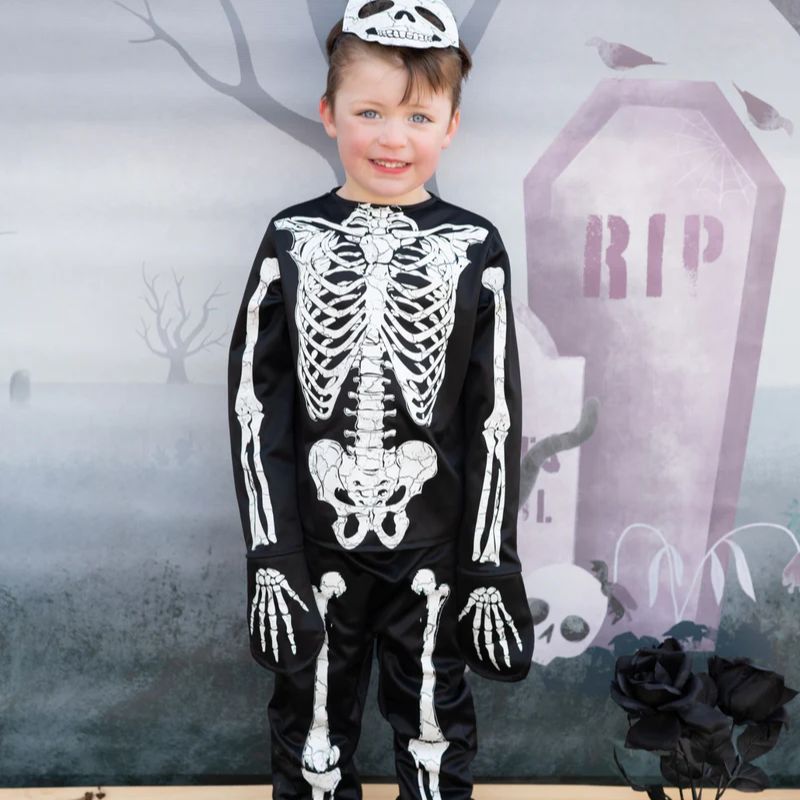 Glow in the dark - skeletkostume