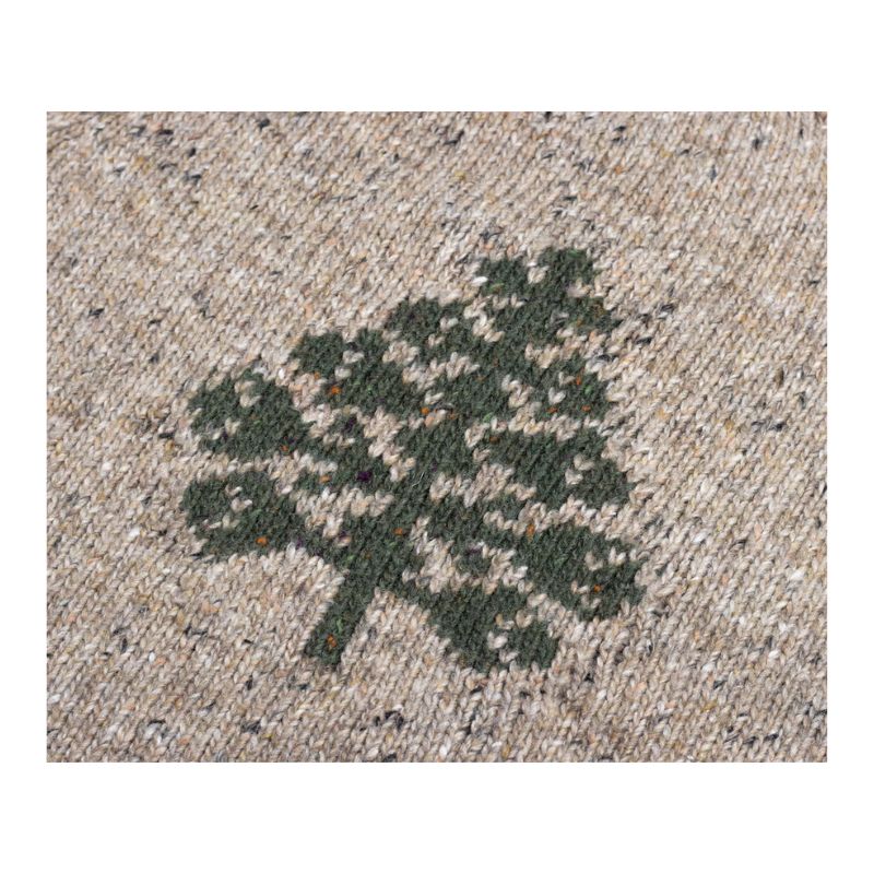 Strikket sweater - Juletræ