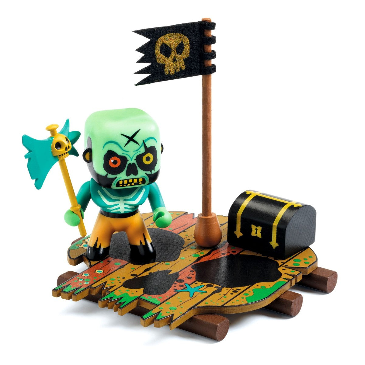 Arty Toys - Skullapic med tømmerflåde