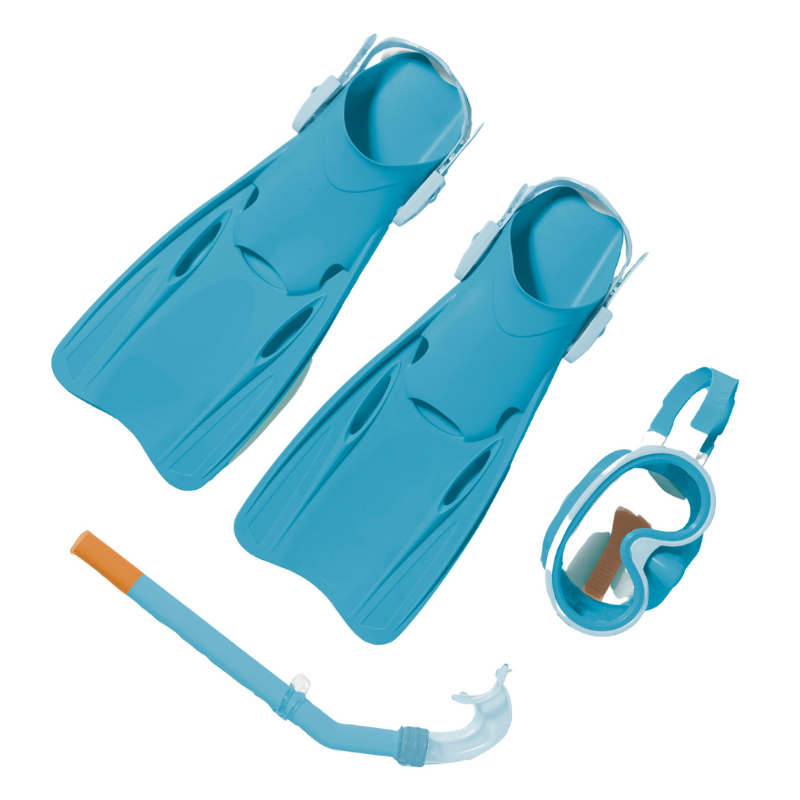 Snorkelsæt Blue Marble Str.35-38